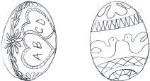 Tradizioni pasquali - Le uova decorate di Drenchia