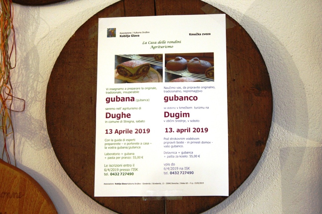 Preparazione della originale tradizionale, insuperabile gubana (Gubanca)