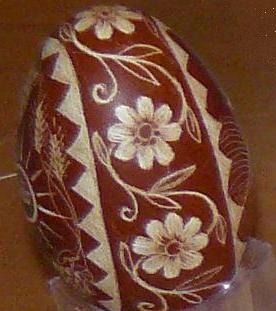 Pierhe - Mostra di uova pasquali nel Municipio di Drenchia